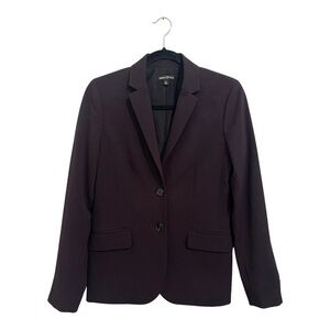 J. Crew Blazer Women’s Size 2 Black Classic Work 2 Button Mercantile #J4477